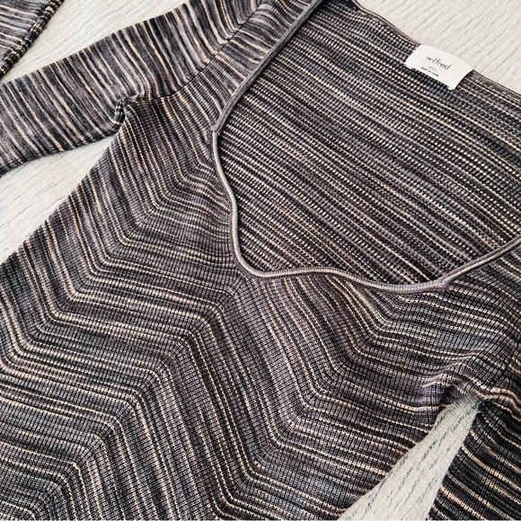 Wilfred Tops - Wilfred, MADE FOR EACH OTHER, Long Sleeve T-shirt, Blue/Grey, Size: 2XS